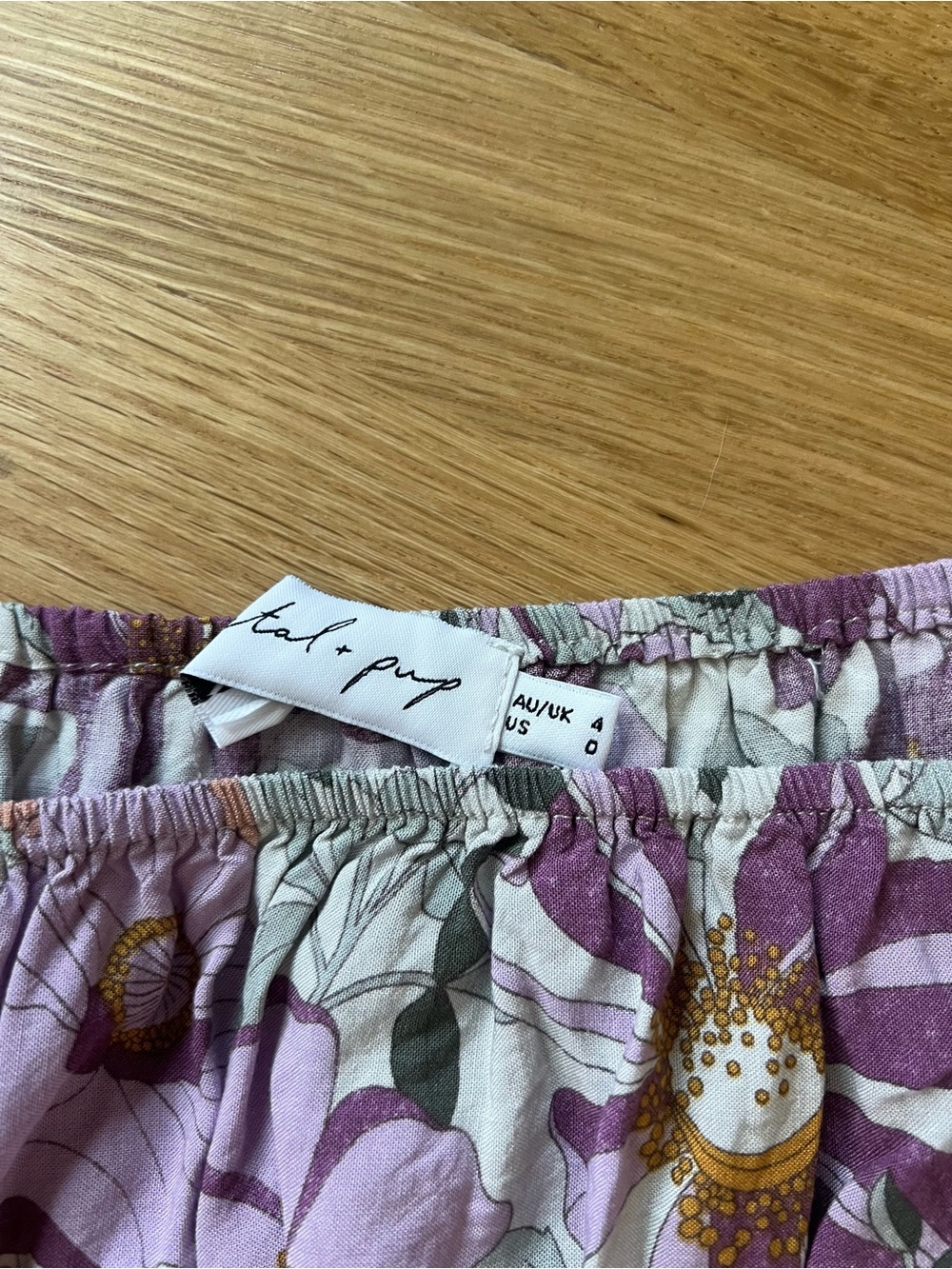 Petal & Pup Lilac Floral Matching HART Set Size 0 - Picture 4 of 6